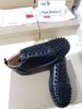 Black Leather with Spikes