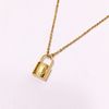gold necklace