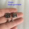 10mm - black gunmetal
