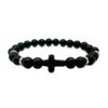 matted black