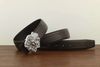 silver buckle brown