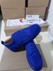 Blue Suede with Spikes