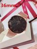 36mm Golden black face