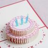 Red sealed 180 degree cake 13*15CM