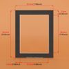 Black Rectangle 10X8 inch
