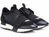 Leather toe black