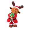 Elk blowing saxophone