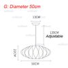 G Diameter 50cm