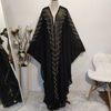schwarz Abaya One Size