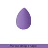 Purple drop shape