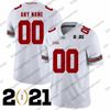 White with 2021 Black Number patch