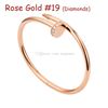 Rose Gold #19 (Nail Bracelet & Diamonds)