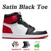 A14 36-46 Satin Black Toe