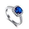 anillos de amor azul