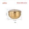 Golden-with Lid 12cm