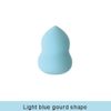La luz azul forma de calabaza