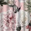 Pink Flowers-1pc165x180cm Curtain