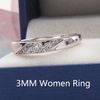 3mm Frauen-Ring