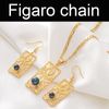 Figaro Chain-60cm Or 23.6 Inches