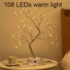 108 LEDs luz a quente