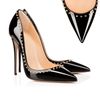 Pointed Toe Spikes Black