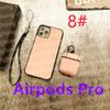 8 # [g] Pink Letter Airpods Pro