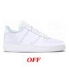 36-45 Offf-White White Leather