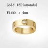 Diamantes de oro (4 mm)