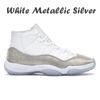 15 Beyaz Metalik Gümüş