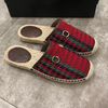 Classics Buckle Closed toe slippers