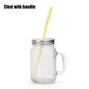 Clear with handle