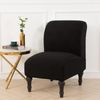 Black chair cover