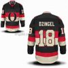 #18 DZINGEL Alternate Black Red