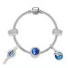 20CM blue bracelet with pouch