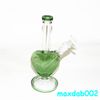 green color+glass bowl
