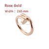 Rose Gold-Nail Ring