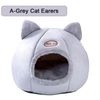 A-Grey Cat Eares L