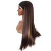 long straight brown wigs