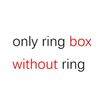 tylko pudełko bez pierścienia