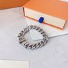 Silver magnet bracelet
