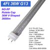 4FT 36W G13 Tube couvercle transparent