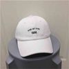 Side1990 قبعة بيسبول بيضاء