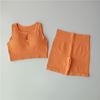 U-neck orange set