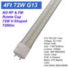 4FT 72W G13 Tube couvercle transparent