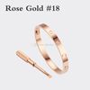 Rose Gold # 18 (pulseira de amor)
