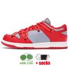 #49 Offf White Red 36-45