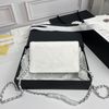 White caviar/silver hardware