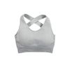 Grey white bra