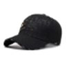 D3 أسود (قبعة مصمم)