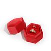 double ring box red